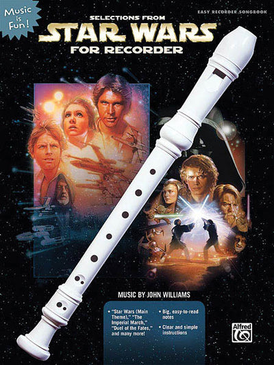 スター・ウォーズ曲集（リコーダーソロ）／Star Wars for Recorder, Selections from