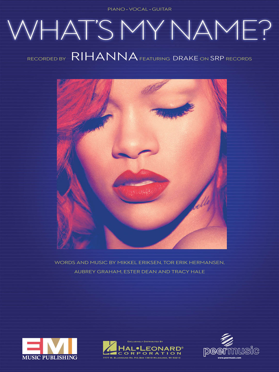 ホワッツ・マイ・ネーム(P/V/G)／What's My Name? - (Rihanna