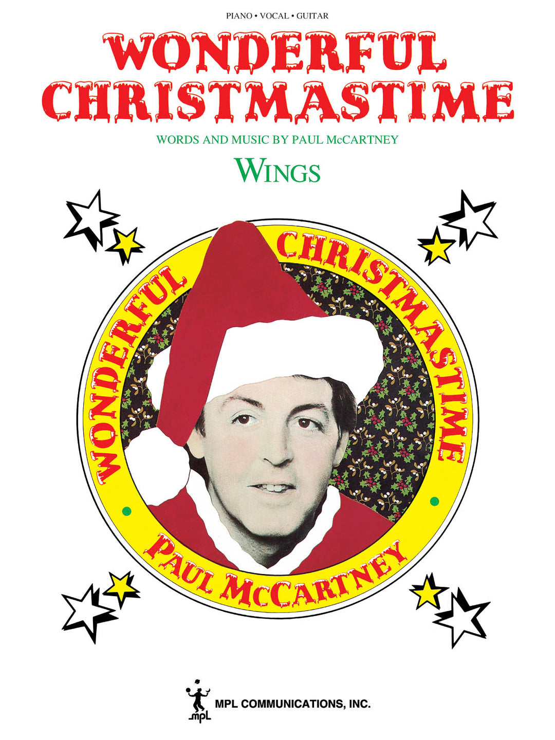 ワンダフル・クリスマスタイム （P/V/G）／Wonderful Christmas Time