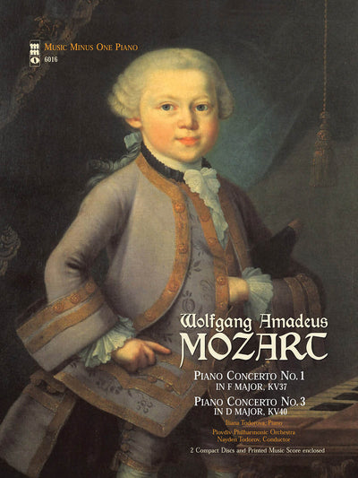 Mozart - Concerto No. 1 in F Major, KV37; Concerto No. 3 in D Major, KV40 (2-CD Set)