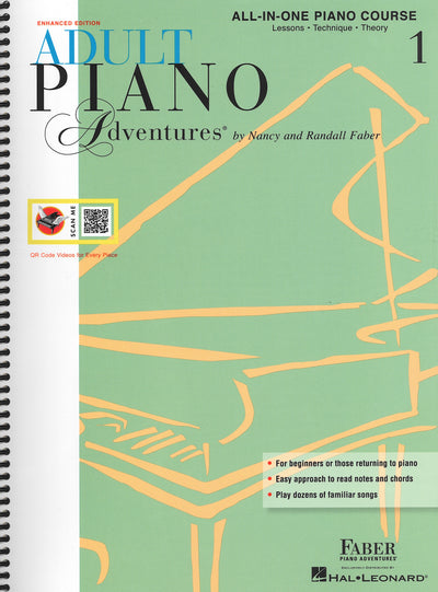 大人のためのピアノ・アドベンチャーズ 総合レッスン・ブック1（ピアノ）／Adult Piano Adventures All-In-One Lesson Book 1