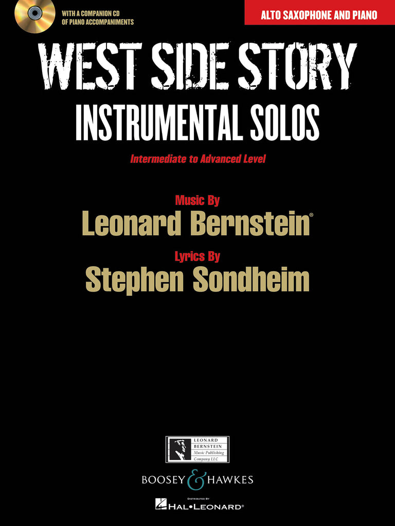 サックス楽譜West Side Story Instrumental Solos ウエスト・サイド・ストーリー（アルトサックスソロ）／West