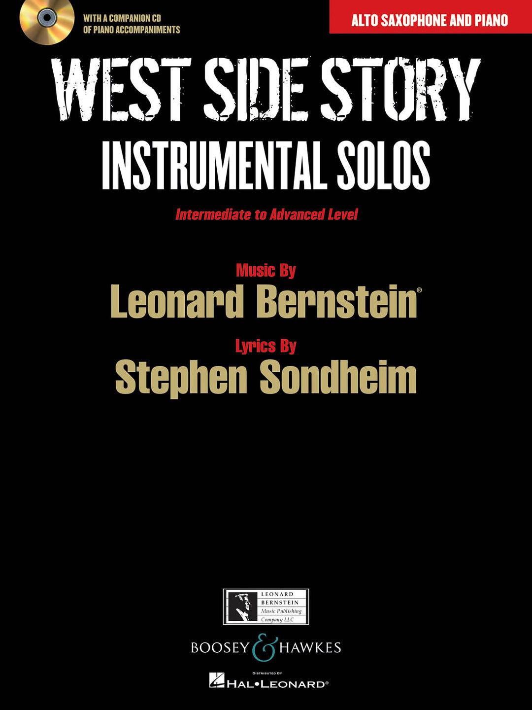 サックス楽譜West Side Story Instrumental Solos ウエスト・サイド・ストーリー（アルトサックスソロ）／West