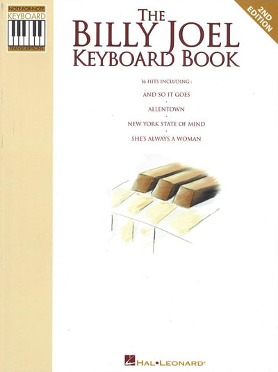 ビリー・ジョエル：キーボード・ソングブック（キーボードソロ）／Billy Joel - The Keyboard Book