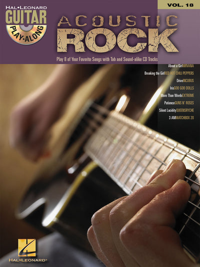 Acoustic Rock (Guitar Play-Along Volume 18)