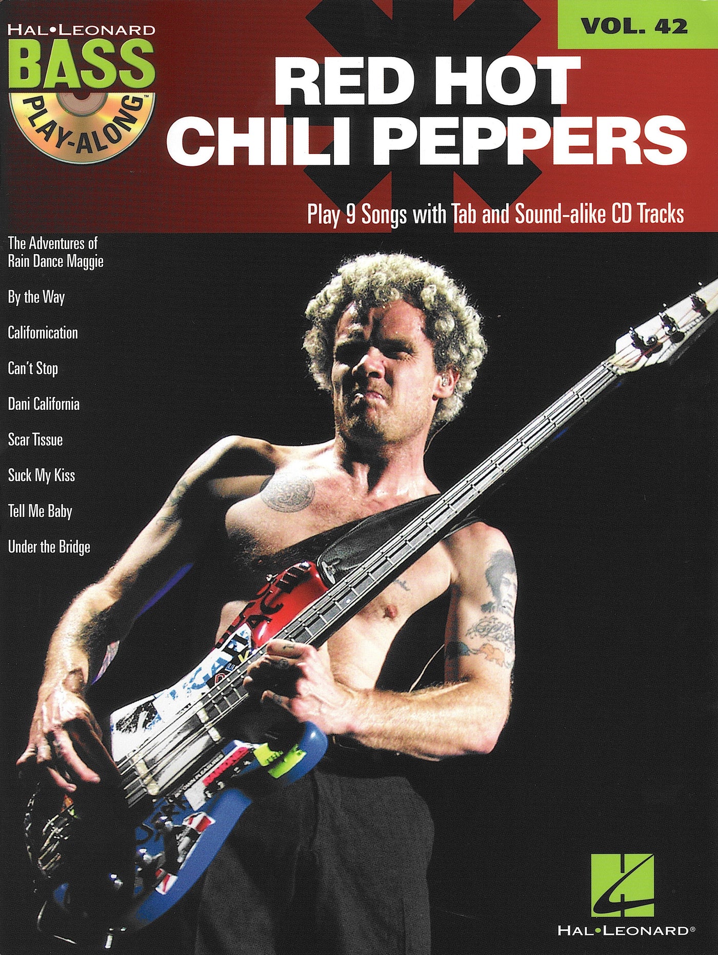 レッド・ホット・チリ・ペッパーズ（Vocal/Bass（TAB））／Red Hot Chili Peppers (Bass Play-Along Volume 42)