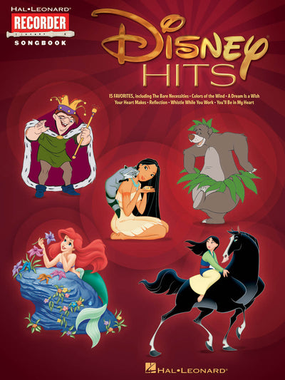 ディズニー・ヒッツ（リコーダーソロ）／Disney Hits (Recorder)