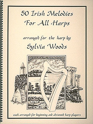 ハープのための50アイリッシュメロディ集（ハープソロ）／50 Irish Melodies for All Harps