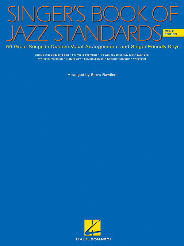 ジャズ・スタンダード曲集（男性版）／The Singer's Book of Jazz