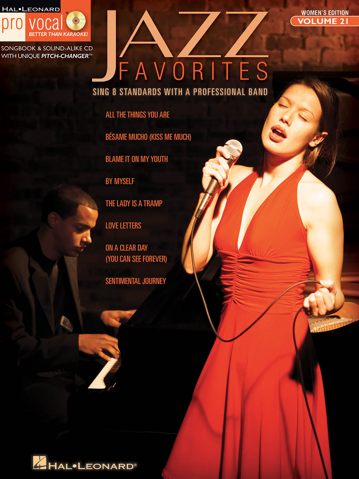 ジャズ名曲集（ボーカルソロ）／Jazz Favorites (Pro Vocal Women's Edition Vol.21)