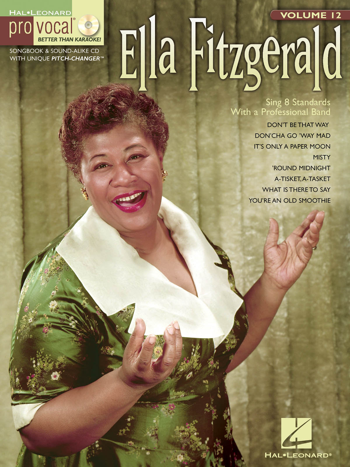 エラ・フィッツジェラルド（ボーカルソロ）／Ella Fitzgerald (Pro Vocal Women's Edition Vol.12)