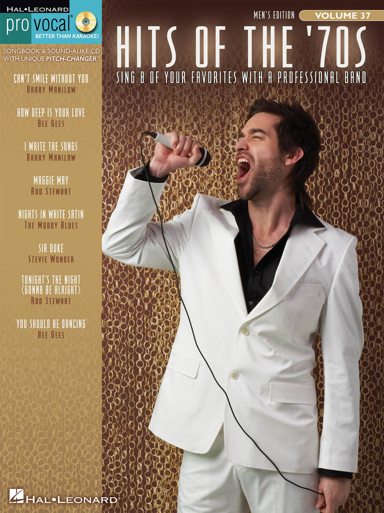 70年代ヒッツ（男声向）（CD付）／Hits of the '70s (Pro Vocal Men's
