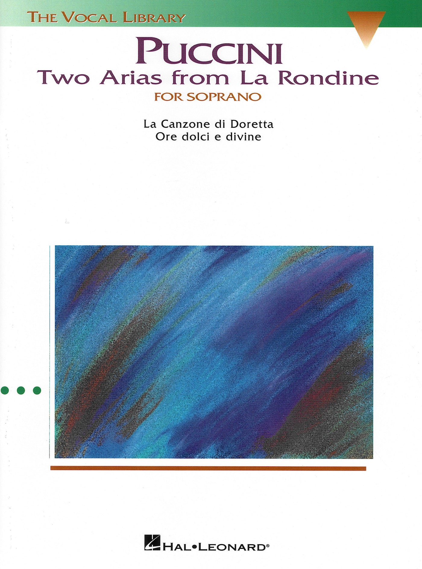 歌劇「つばめ」より2つのソプラノのためのアリア／Two Arias from La Rondine (Soprano)