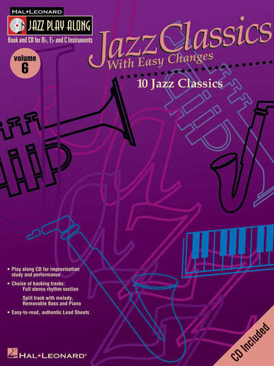 ジャズクラシックス・ウィズ・イージーチェンジズ（管楽ソロ）／Jazz Classics with Easy Changes (Jazz Play-Along)