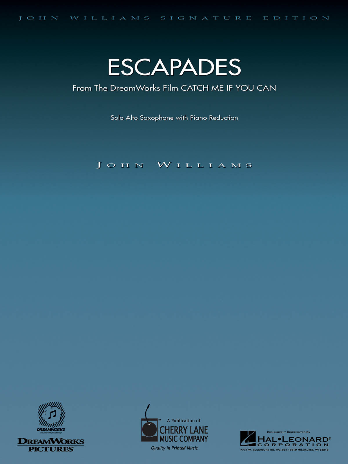 エスカペイド（「キャッチ・ミー・イフ・ユー・キャン」より）（アルトサックスソロ）／Escapades (from Catch Me If You Can) (A. Sax & Piano)