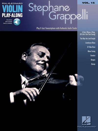 ステファン・グラッペリ（弦楽ソロ）／Stephane Grappelli (Violin Play-Along Volume 15)