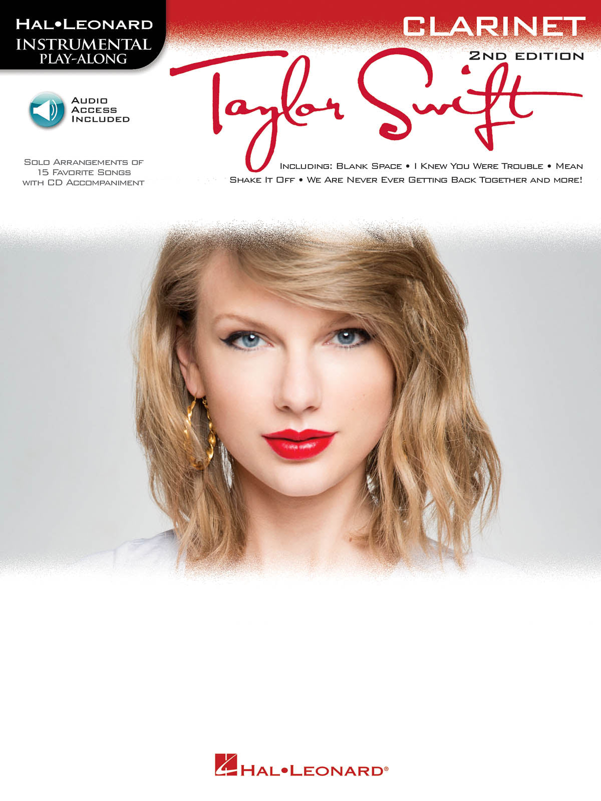 テイラー・スウィフト／クラリネットのためのインストゥルメンタル・プレイアロング（オーディオ・アクセス／Taylor Swift (Play-Along for Clarinet)