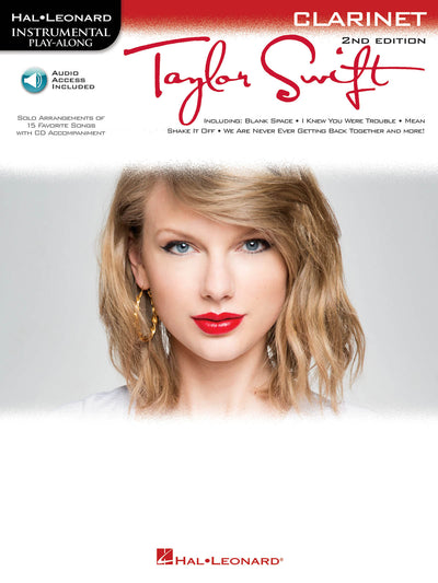 テイラー・スウィフト／クラリネットのためのインストゥルメンタル・プレイアロング（オーディオ・アクセス／Taylor Swift (Play-Along for Clarinet)