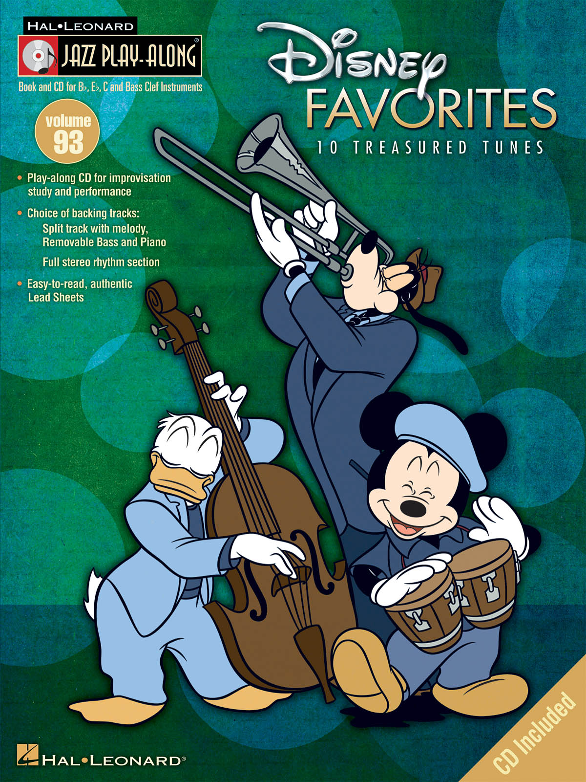 ディズニー・フェイヴァリッツ（管楽ソロ）／Disney Favorites (Jazz Play-Along Volume 93)