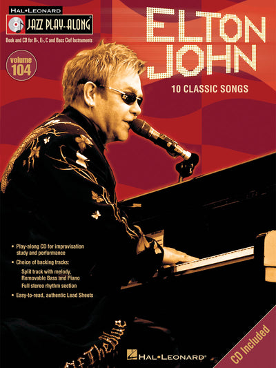 エルトン・ジョン（管楽ソロ）／Elton John (Jazz Play-Along Volume 104)