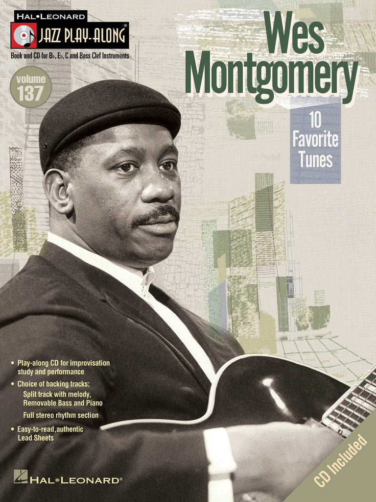 ウェス・モンゴメリー（管楽ソロ）／Wes Montgomery (Jazz Play-Along