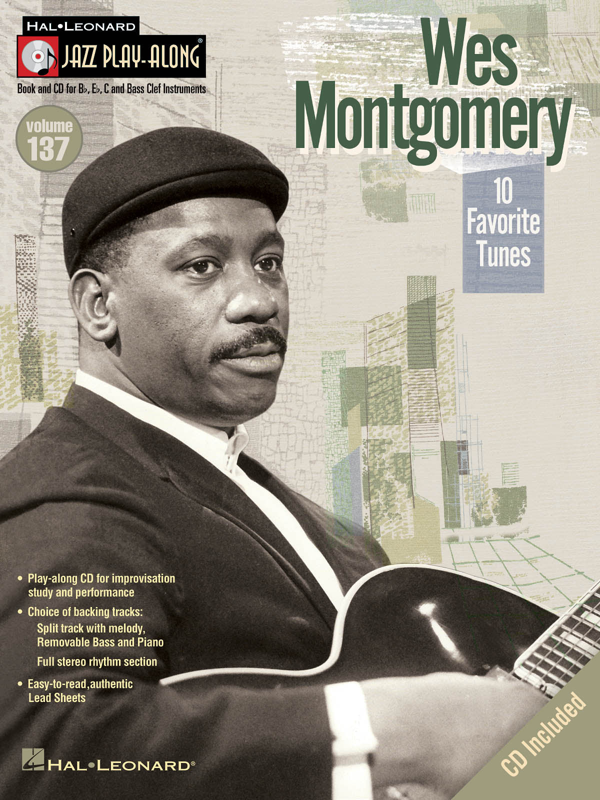 ウェス・モンゴメリー（管楽ソロ）／Wes Montgomery (Jazz Play-Along Volume 137)