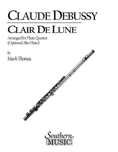 月の光（フルート4重奏）／Clair de Lune (Flute Quartet)