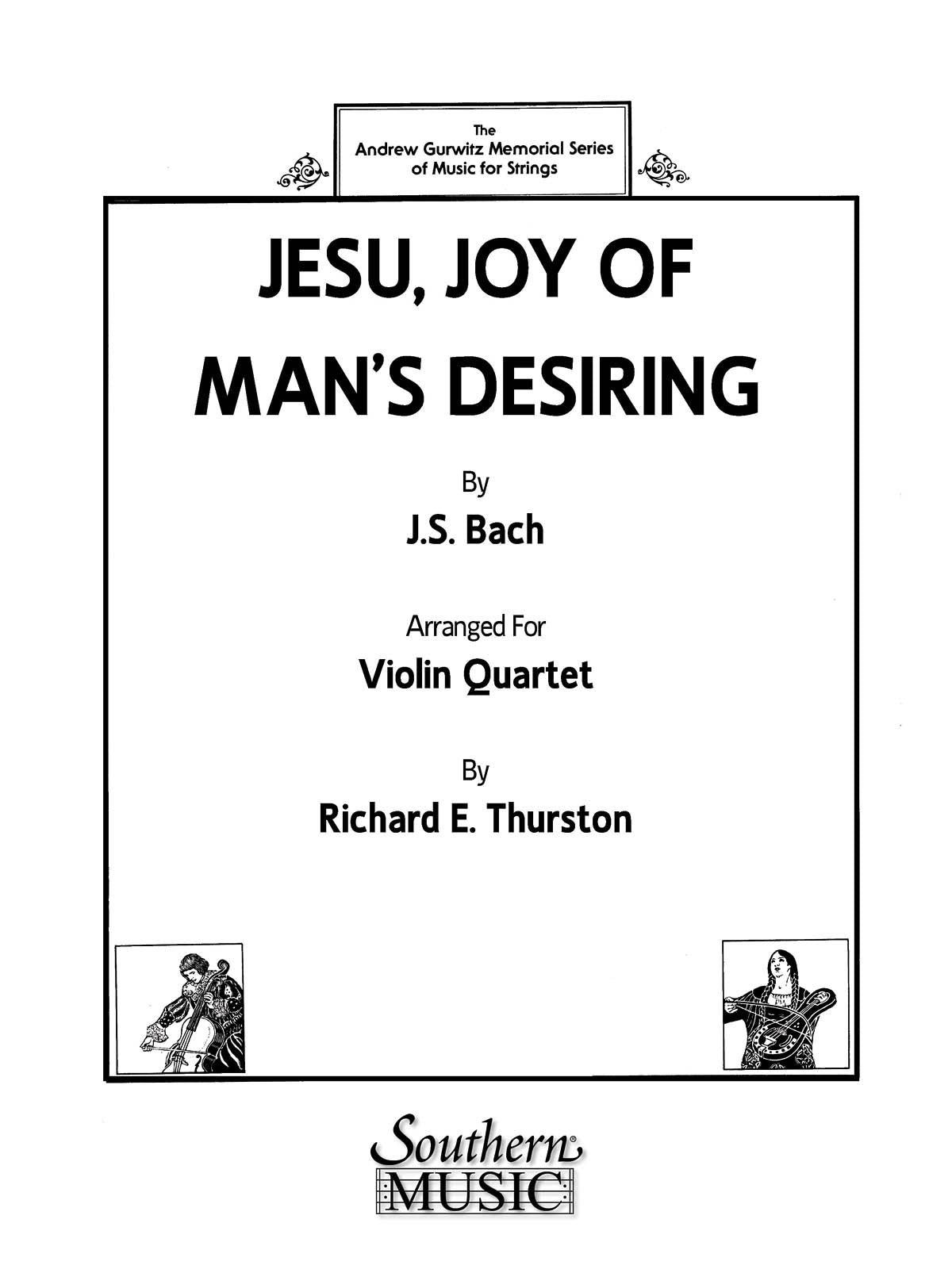 主よ人の望みの喜びよ（ヴァイオリンアンサンブル）／Jesu, Joy of Man's Desiring (Violin Quartet)