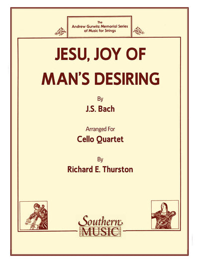 主よ人の望みの喜びを／Jesu, Joy of Man's Desiring (Cello Qartet)