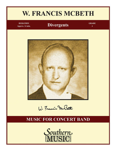 DIVERGENTS McBETH／Divergents (Band/Concert Band Music)