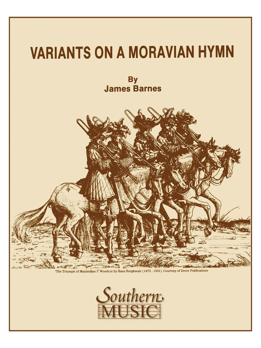 モラビアの賛美歌による変奏曲／Variants on a Moravian Hymn - James