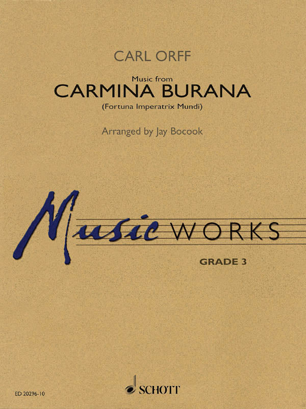 Carl Orff Carmina Burana カルミナ・ブラーナ　声楽スコア カルミナ・ブラーナ／Music from Carmina Burana (Fortuna Imperatrix