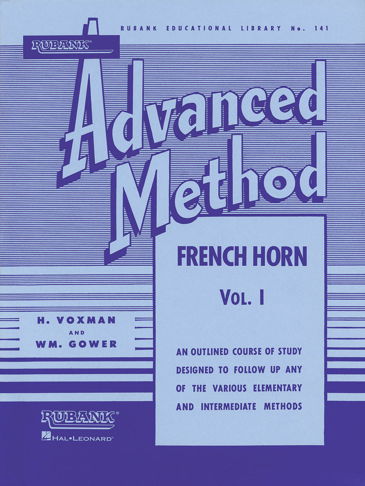 ルバンク上級 ホルン教本 第1巻（ホルン）／Rubank Advanced Method - Horn Vol.1