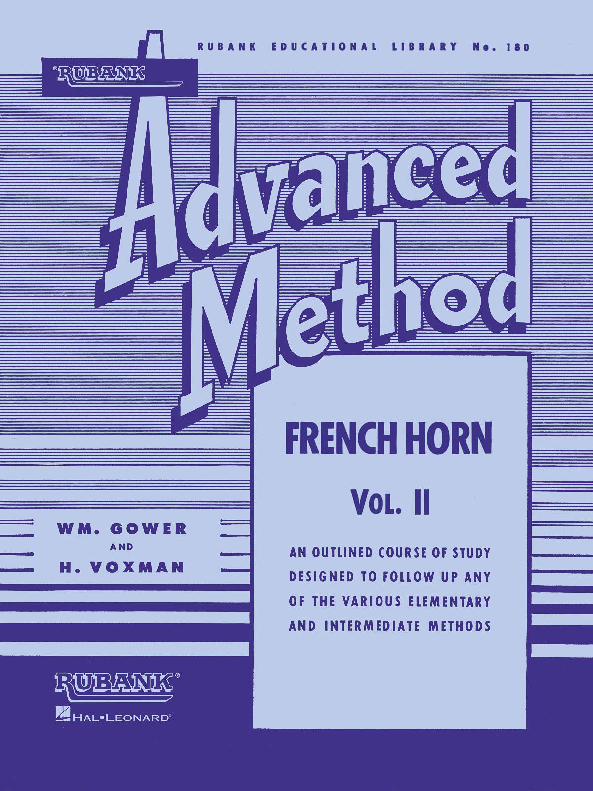 ルバンク上級 ホルン教本 第2巻（ホルン）／Rubank Advanced Method - Horn Vol.2