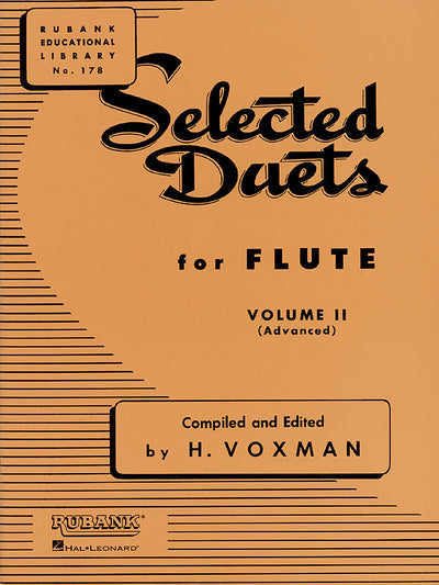 フルート2重奏曲集 第2巻（フルートデュエット）／Selected Duets Flute Vol. 2 (Advanced)