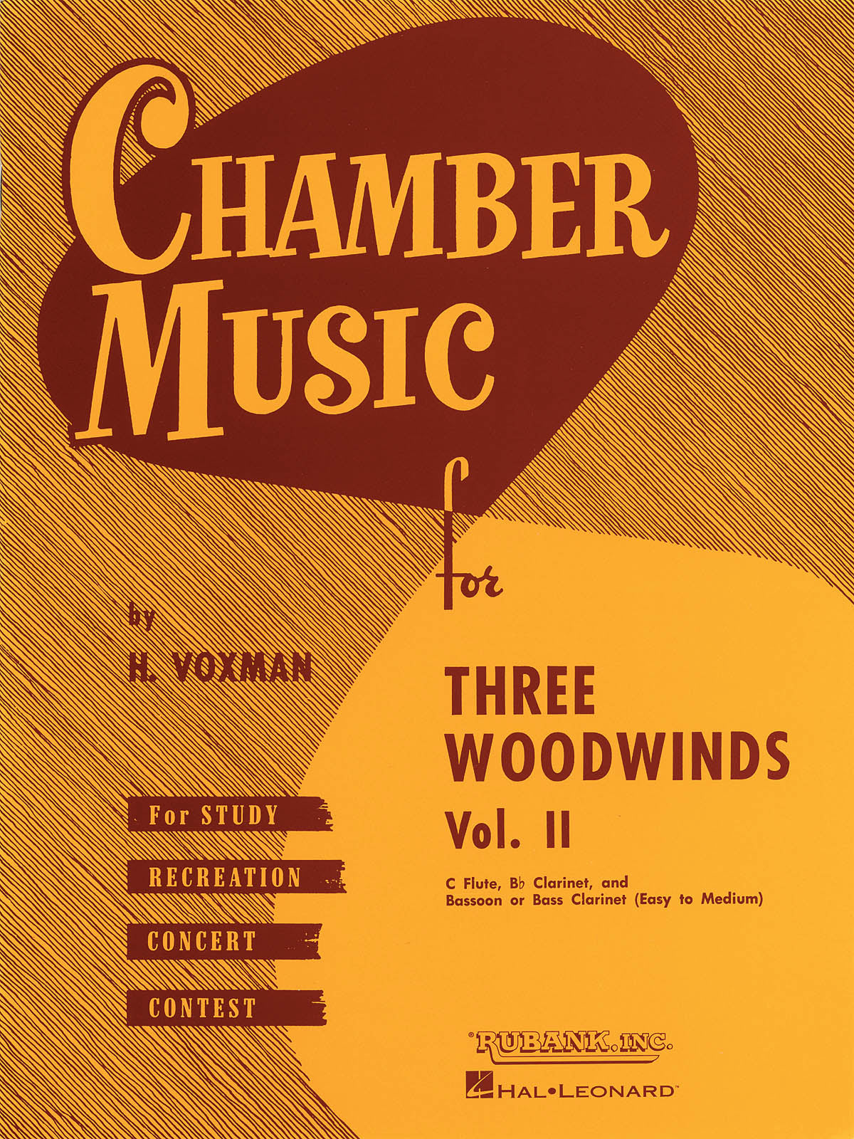 木管3重奏のための室内楽曲集 第2巻（木管3重奏）／Chamber Music for Three Woodwinds Vol. 2 (for Flute, Clarinet, and Bassoon or Bass Clarinet)