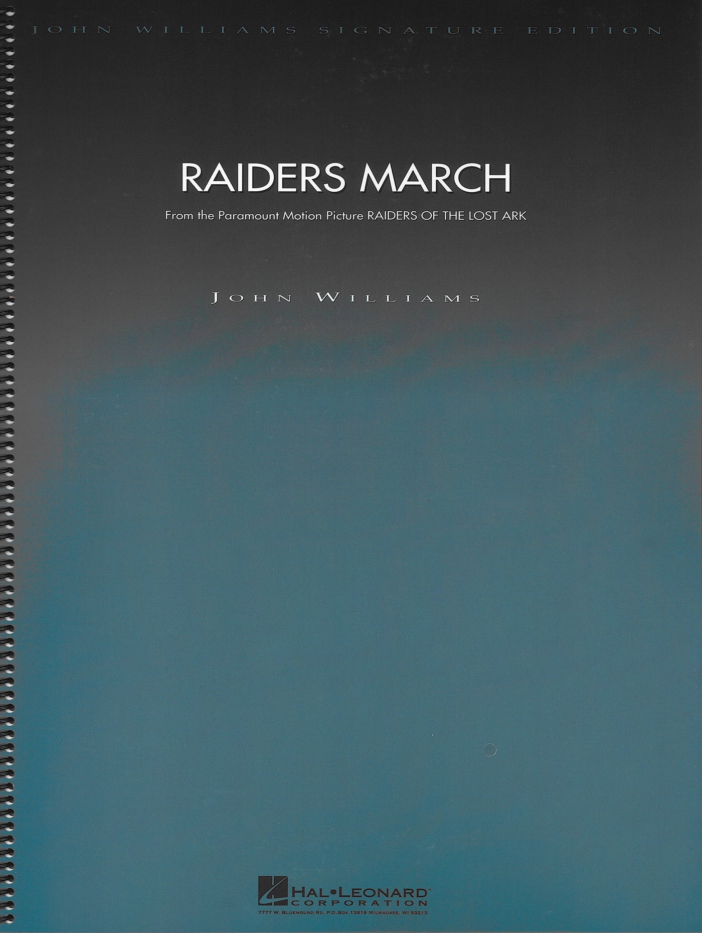 レイダース・マーチ（大型オーケストラスコア）／Raiders March - Deluxe Score