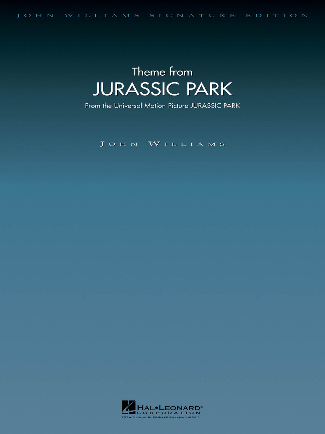 The John Williams ジュラシックパーク コレクション ジュラシック・パーク／Theme from Jurassic Park (Orch) (Score and