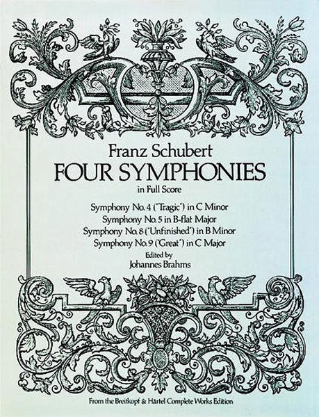 4つの交響曲集（4,5,8,9番）（スタディスコア）／Four Symphonies (Orch. Study Score)