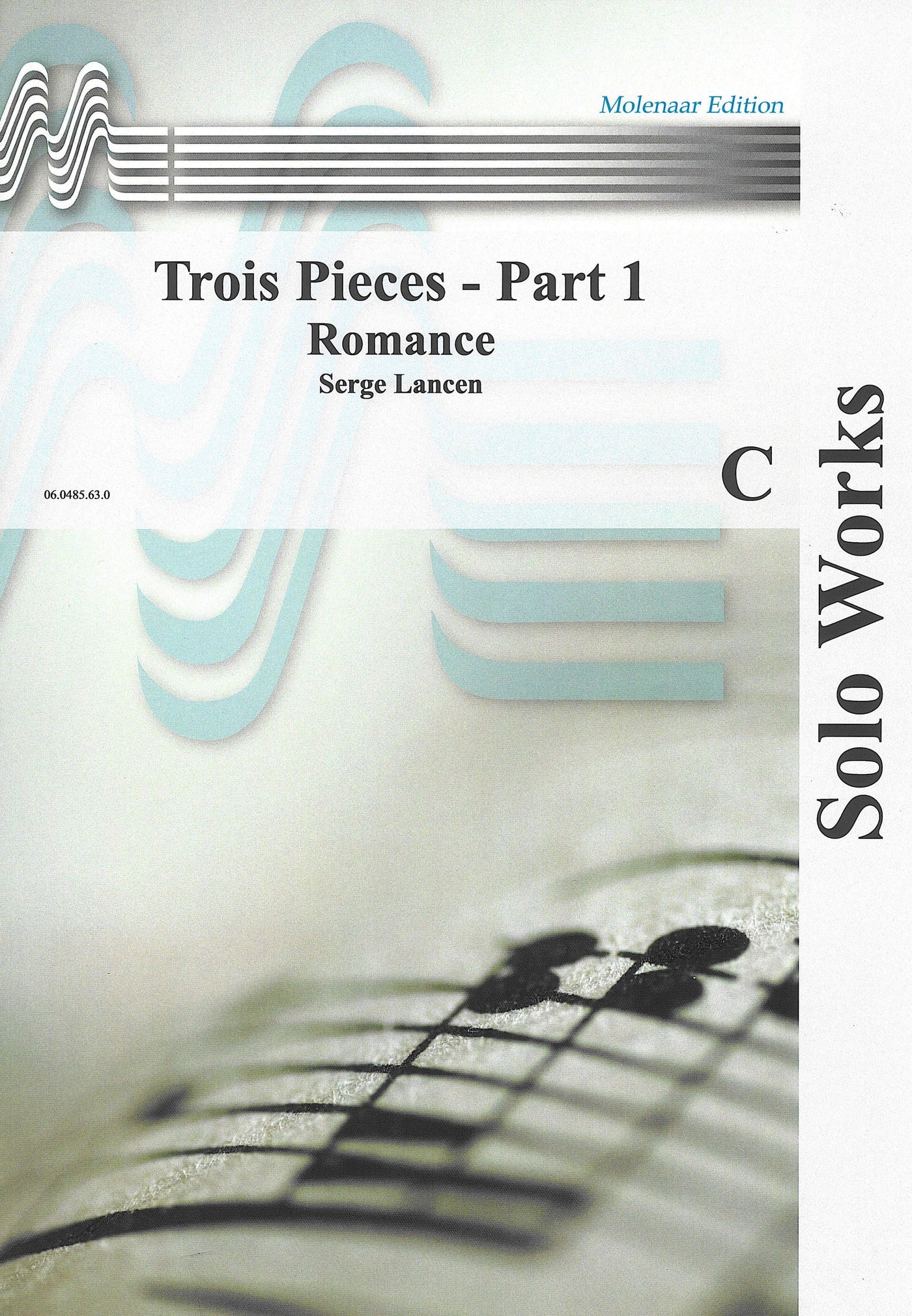 3つの小品 第1番 「ロマンス」（クラリネットソロ）／Trois Pieces Part 1: Romance (Clarinet & Piano)