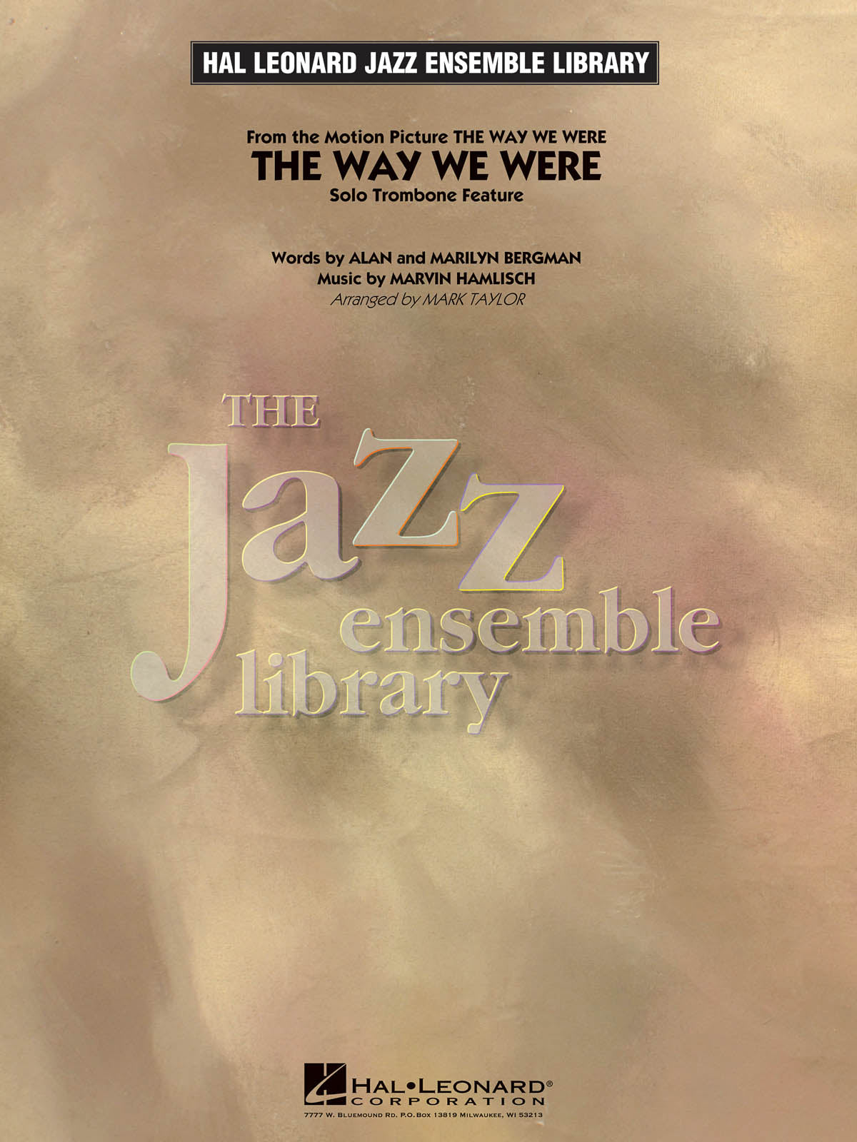 The Way We Were (Solo Trombone Feature) (Jazz)