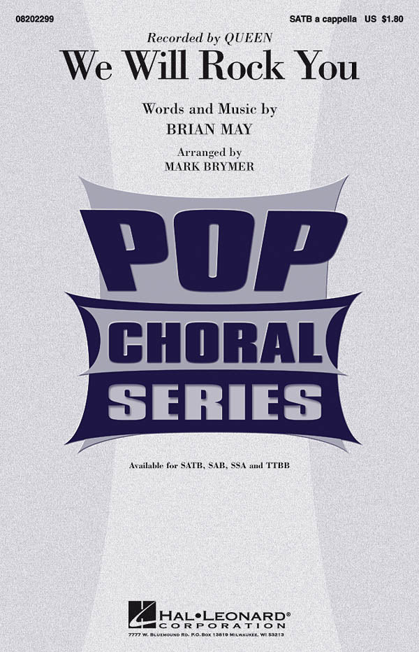We Will Rock You (SATB)