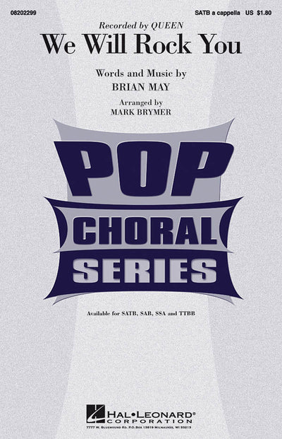 We Will Rock You (SATB)