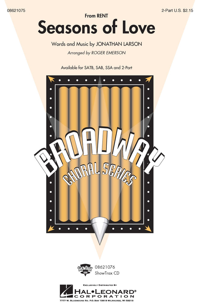 シーズンズ・オブ・ラヴ (「レント」より) 〔同声2部合唱〕／Seasons