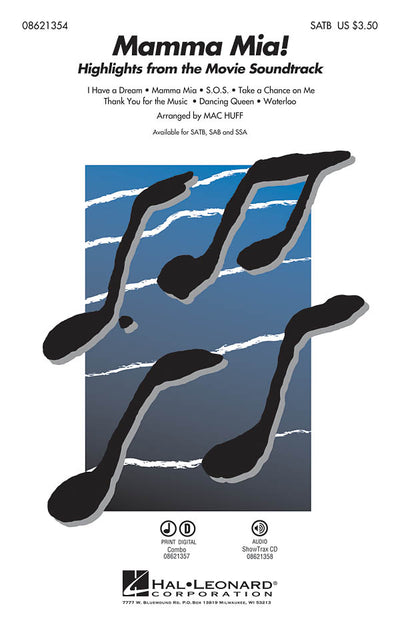マンマ・ミーア！／Mamma Mia! (Choral Highlights) (SATB)