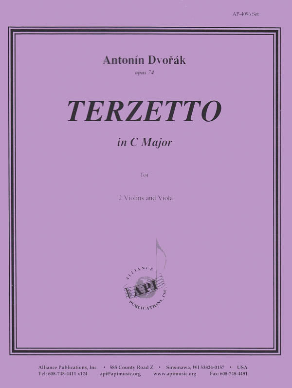 Terzetto in C Major Op. 74 (2 Violin & Viola)