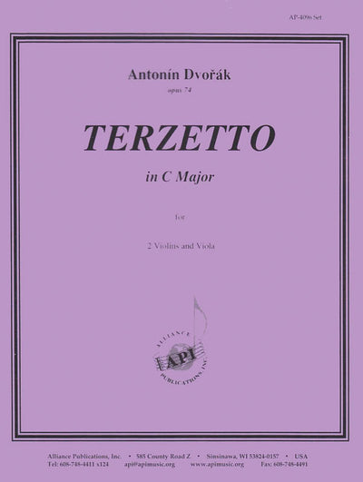 Terzetto in C Major Op. 74 (2 Violin & Viola)