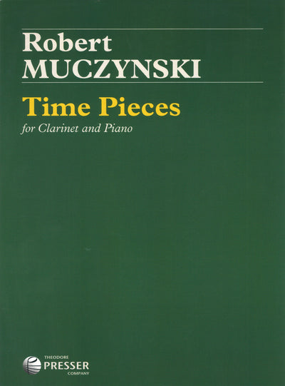 タイム・ピース（クラリネットソロ）／Time Pieces Op. 43