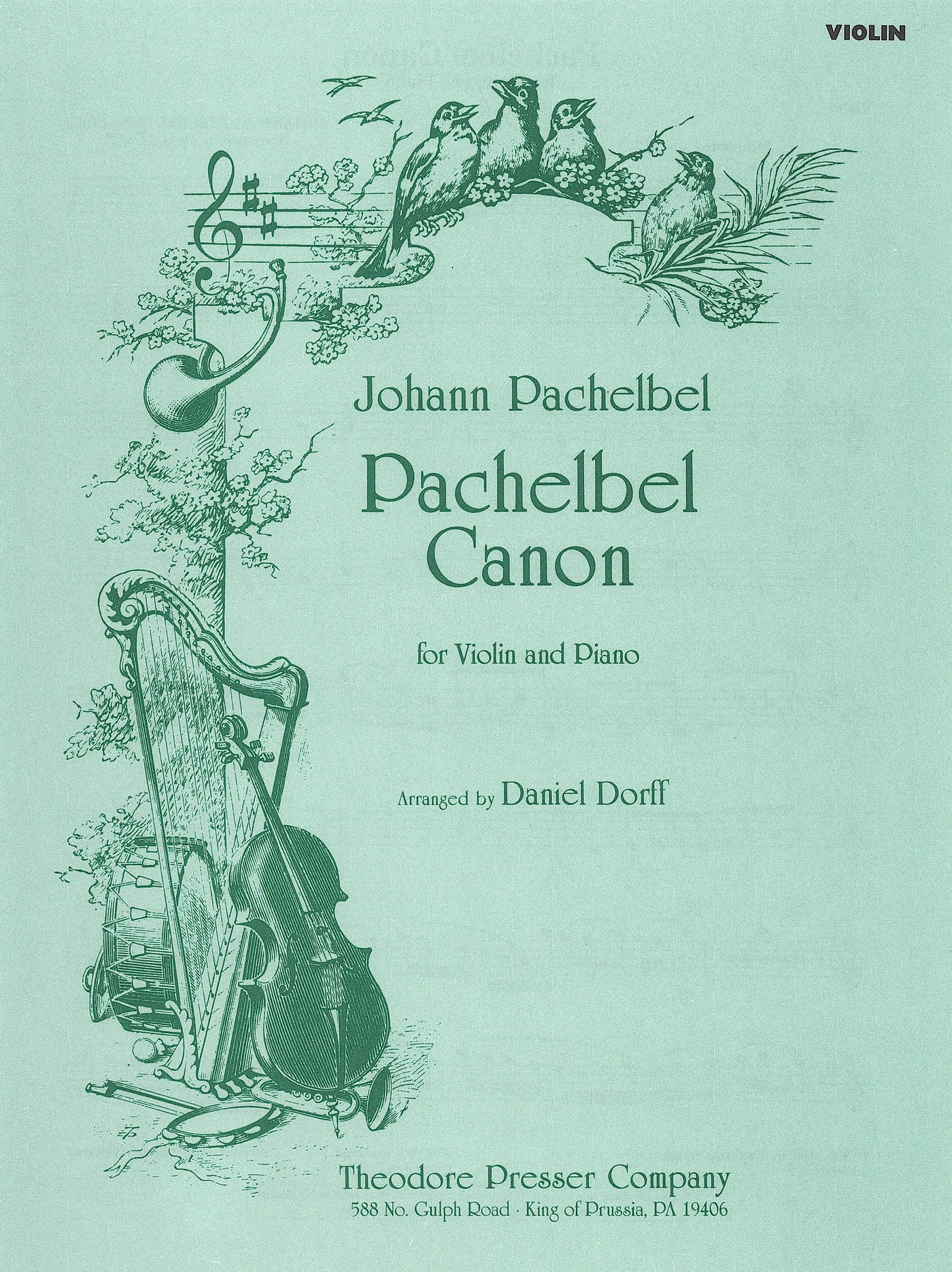 パッヘルベルのカノン（ヴァイオリンソロ）／Pachelbel Canon (Violin & Piano)