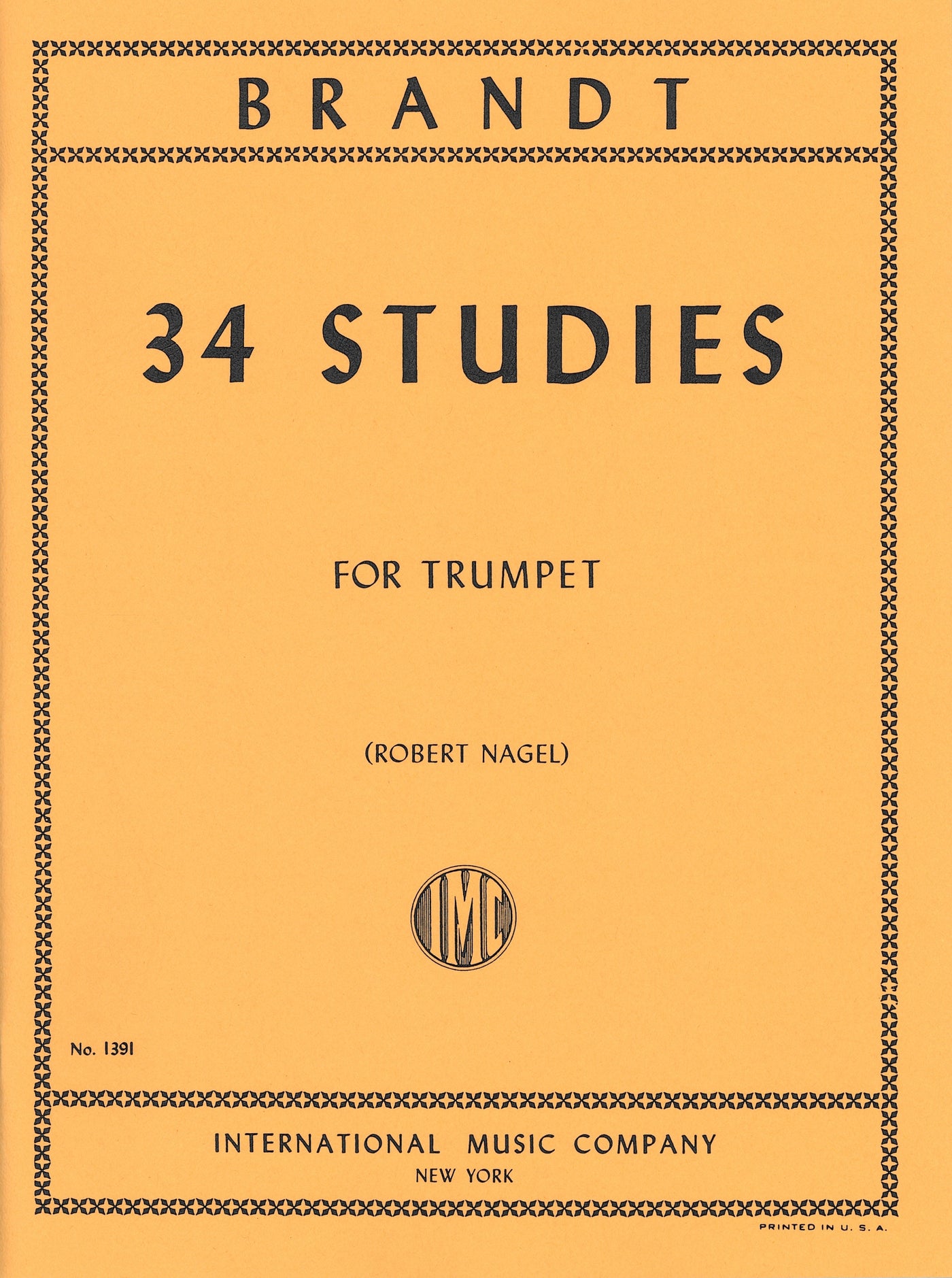 34の練習曲（トランペット）／34 Studies (Trumpet)